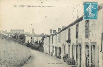 CPA FRANCE " Treize-Vents - la rue des Dames "