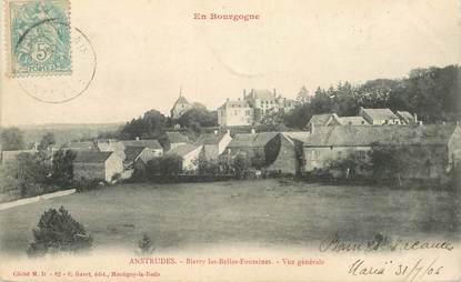 CPA FRANCE 89 "Anstrudes, Bierry les Belles Fontaines"