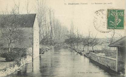 CPA FRANCE 89 "Andryes, le ruisseau"