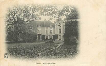 CPA FRANCE 89 "Chateau d'Annoux"