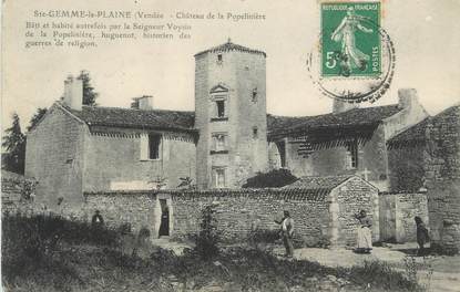 CPA FRANCE " Sainte-Gemme-la-Plaine "
