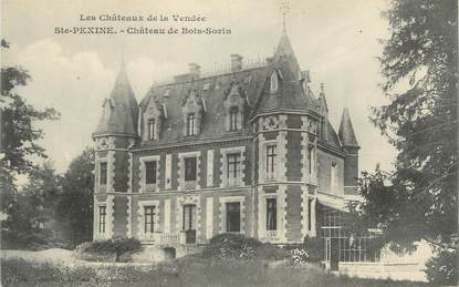 CPA FRANCE " Ste-Pexine - Chateau de bois-Sorin "