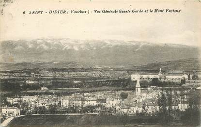 CPA FRANCE 84 "Saint Didier, vue générale"