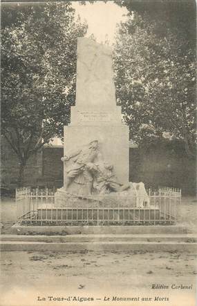 CPA FRANCE 84 "La Tour d'Aigues, le monument aux morts"