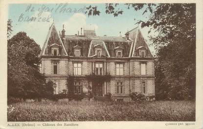 CPA FRANCE 26 "Allex, Chateau des Ramières"