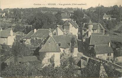 / CPA FRANCE 19 "Ségur, vue générale"