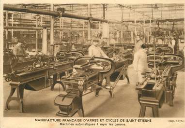 CPSM FRANCE 42 "Saint Etienne, Manufacture française d'Armes et cycles "