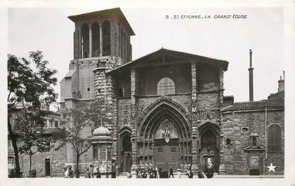CPA FRANCE 42 "Saint Etienne, la Grand'église"