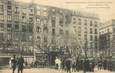 CPA FRANCE 42 "Saint Etienne, Explosion de dynamite et Incendie de la Maison Giron, 1907" / POMPIERS