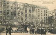 42 Loire CPA FRANCE 42 "Saint Etienne, Explosion de dynamite et Incendie de la Maison Giron, 1907" / POMPIERS