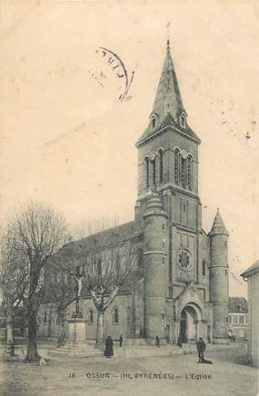 CPA FRANCE 65 "Ossun, l'Eglise"