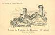 CPA FRANCE 65 "Ruines du Chateau de Beaucens" ROBIDA