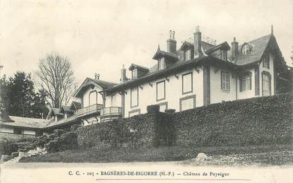 CPSM FRANCE 65 "Bagnères de Bigorre, Chateau de Puységur"