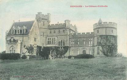 CPA FRANCE 64 "Hendaye, le chateau d'Abbadie"