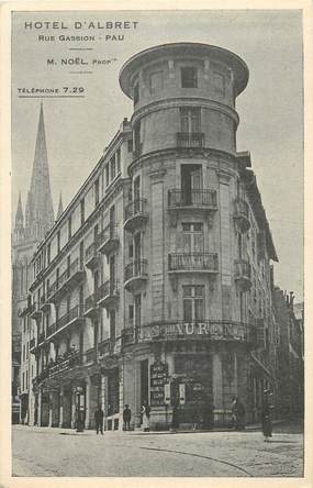 CPA FRANCE 64 "Pau, Hotel d'Albret, Rue Gassion"