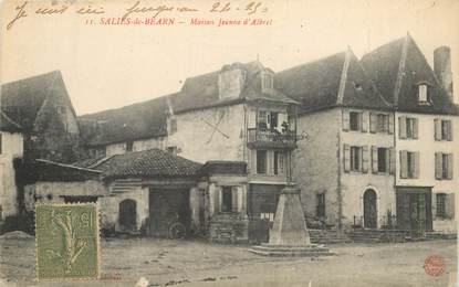 CPA FRANCE 64 "Salies de Béarn, maison Jeanne d'Albret"