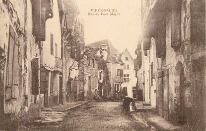 CPA FRANCE 64 "Salies de Béarn, rue du pont Mayou"