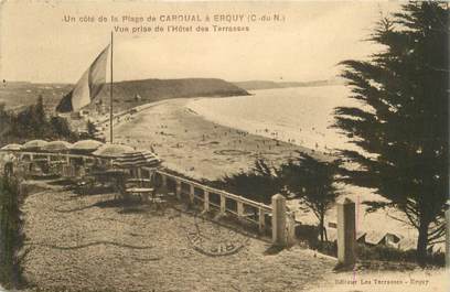 CPA FRANCE 22 "Erquy, vue prise de l'Hotel des Terrasses"