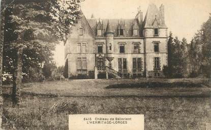 CPA FRANCE 22 "Chateau de Bélorient, L'Hermitage Lorges"