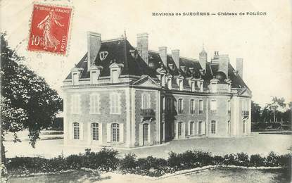 CPA FRANCE 17 "Environs de Surgères, Chateau de Poléon"