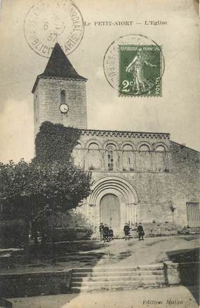 CPA FRANCE 17 "Le Petit Niort, l'Eglise"