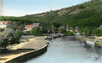 / CPSM FRANCE 19 "Tulle, baignade sur la Corrèze"