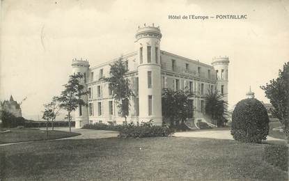 CPA FRANCE 17 "Pontaillac, Hotel de l'Europe"