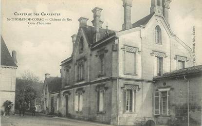 CPA FRANCE 17 "Saint Thomas de Conac, chateau duRoc"