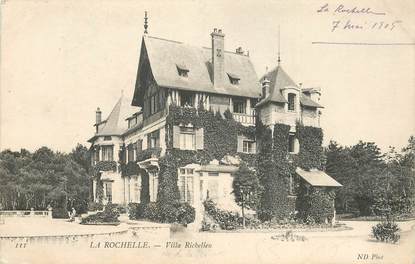 CPA FRANCE 17 "La Rochelle, villa Richelieu"