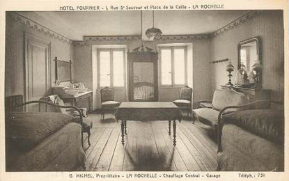 CPA FRANCE 17 "La Rochelle, Hotel Fournier"