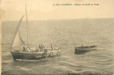 CPA FRANCE 17 "Ile d'Oléron, bateau de pêche"