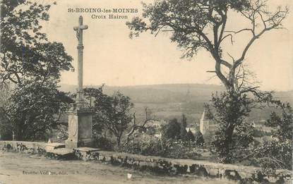 CPA FRANCE 21 "Saint Broing les Moines, Croix Hairon"