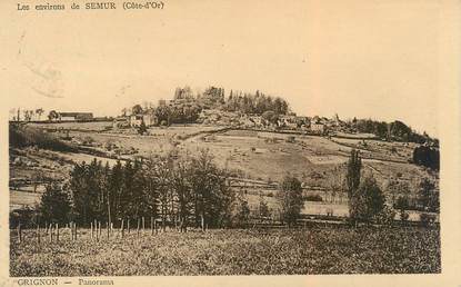 CPA FRANCE 21 "Grignon, panorama"