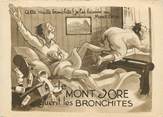 63 Puy De DÔme / CPSM FRANCE 63 "Le Mont Dore guérit les bronchites , cure thermale des voies respiratoires"