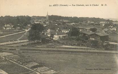 CPA FRANCE 33 "Arès, vue générale"