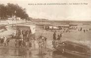 33 Gironde CPA FRANCE 33 "Andernos les Bains, les enfants à la plage"