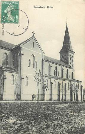 CPA FRANCE 32 "Samatan, Eglise"