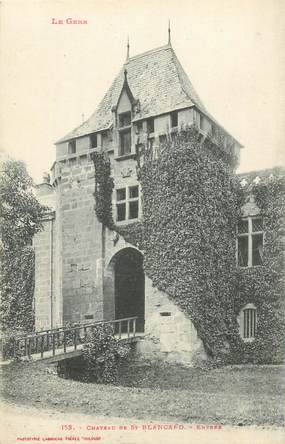 CPA FRANCE 32 "Chateau de Saint Blancard"