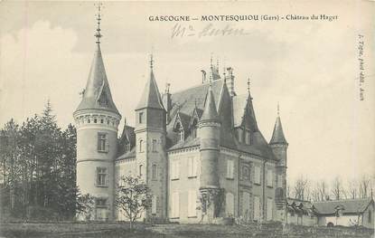 CPA FRANCE 32 "Montesquiou, chateau du Haget"