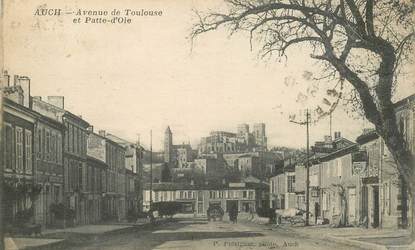 CPA FRANCE 32 "Auch, avenue de Toulouse"