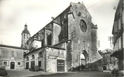 CPSM FRANCE 32 "Eauze, Eglise Saint Luperc"