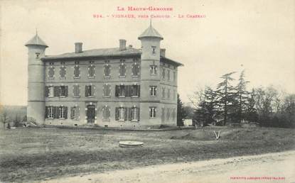 CPA FRANCE 31 "Vignaux près de Cadours, le chateau"