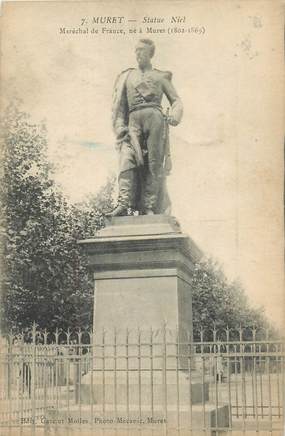 CPA FRANCE 31 "Muret, statue de Niel"