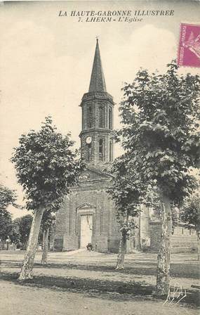 CPA FRANCE 31 "Lherm, l'Eglise"