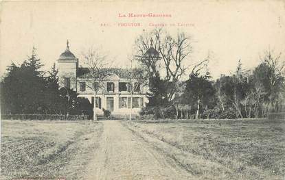 CPA FRANCE 31 "Fronton, Chateau de Lafitte"