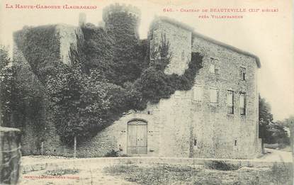 CPA FRANCE 31 "Chateau de Beauteville près Villefranche"