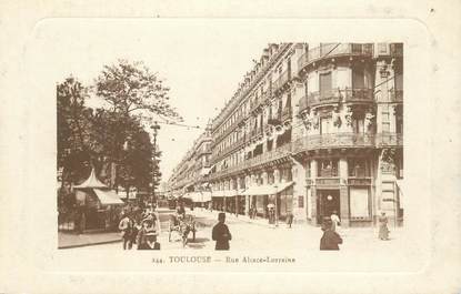 CPA FRANCE 31 "Toulouse, rue Alsace Lorraine"