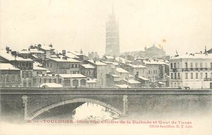 CPA FRANCE 31 "Toulouse sous la neige"