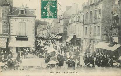 CPA FRANCE 56 "Pontivy, rue Neuiliac"