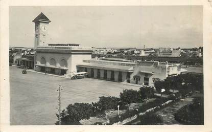CPSM MAROC "Casablanca, la gare"